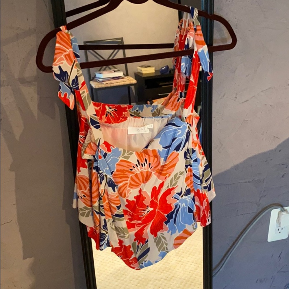 Floral summer top